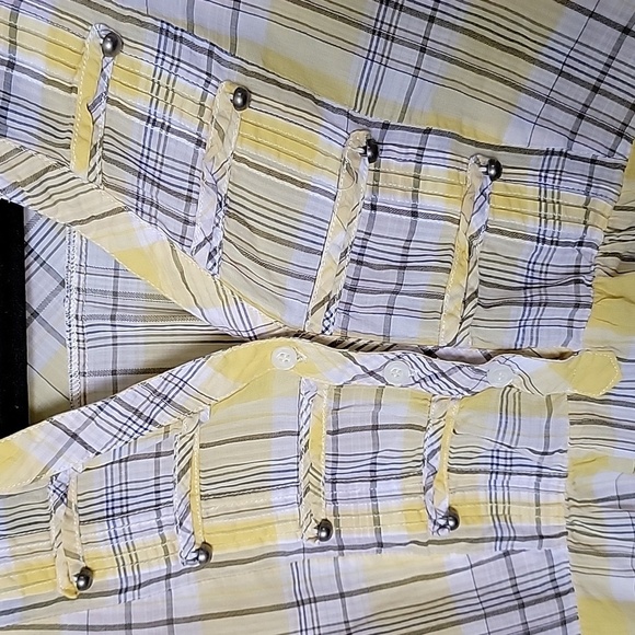 Torrid Clueless Preppy Academia plaid roll tab sleeve top size 0 Y2K - Picture 4 of 6